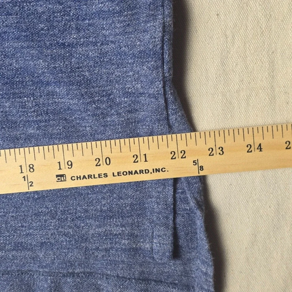 Polo‎ Ralph Lauren T-Shirt Blue Melange & Yellow Logo size XL